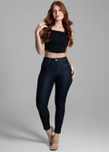 Calça Jeans Sawary Push Up - 267484 AZUL