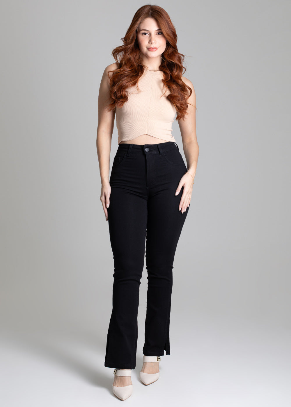 Calça Sarja Sawary Reta - 275006 PRETO
