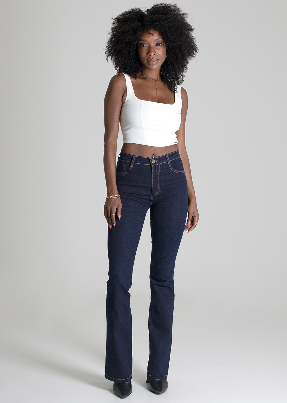 Calça Jeans Sawary Boot Cut - 275530 AZUL