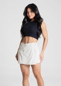 Shorts Saia Linho Sawary - 280335 OFF WHITE