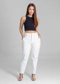 Calça Sarja Sawary Mom - 281255 OFF WHITE