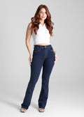 Calça Jeans Sawary Super Lipo Boot Cut - 281415 AZUL