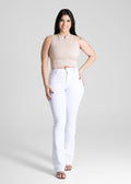 Calça Sarja Sawary Boot Cut - 281416 BRANCO