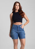 Shorts Jeans Sawary - 281792 AZUL