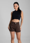 Shorts Sarja Sawary - 282004 MARROM