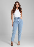 Calça Jeans Sawary Mom - 282194 AZUL