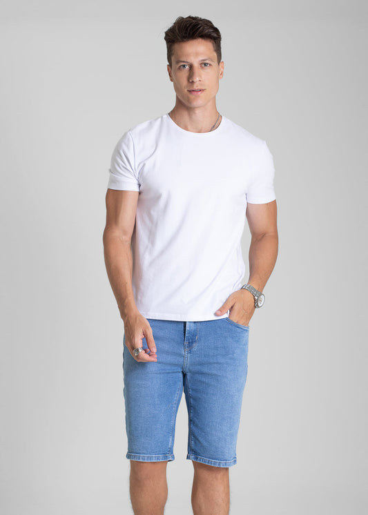 Bermuda Jeans Sawary - 282439 AZUL - Bermuda Jeans Azul