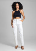 Calça Sarja Sawary Reta - 282713 OFF WHITE