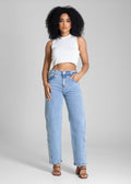 Calça Jeans Sawary Barrel - 282886 AZUL