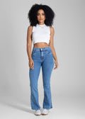 Calça Jeans Sawary Boot Cut Petit -  283159 AZUL