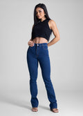 Calça Jeans Sawary Boot Cut - 283236 AZUL