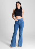 Calça Jeans Sawary Flare - 283253 AZUL