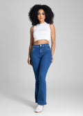 Calça Jeans Sawary Boot Cut Petit - 283332 AZUL