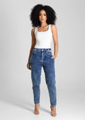 Calça Jeans Sawary Mom - 283397 AZUL