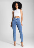 Calça Jeans Sawary Levanta Bumbum - 283438 AZUL