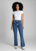 Calça Jeans Sawary Boot Cut Petit - 283494 AZUL