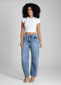 Calça Jeans Sawary Barrel - 283613 AZUL
