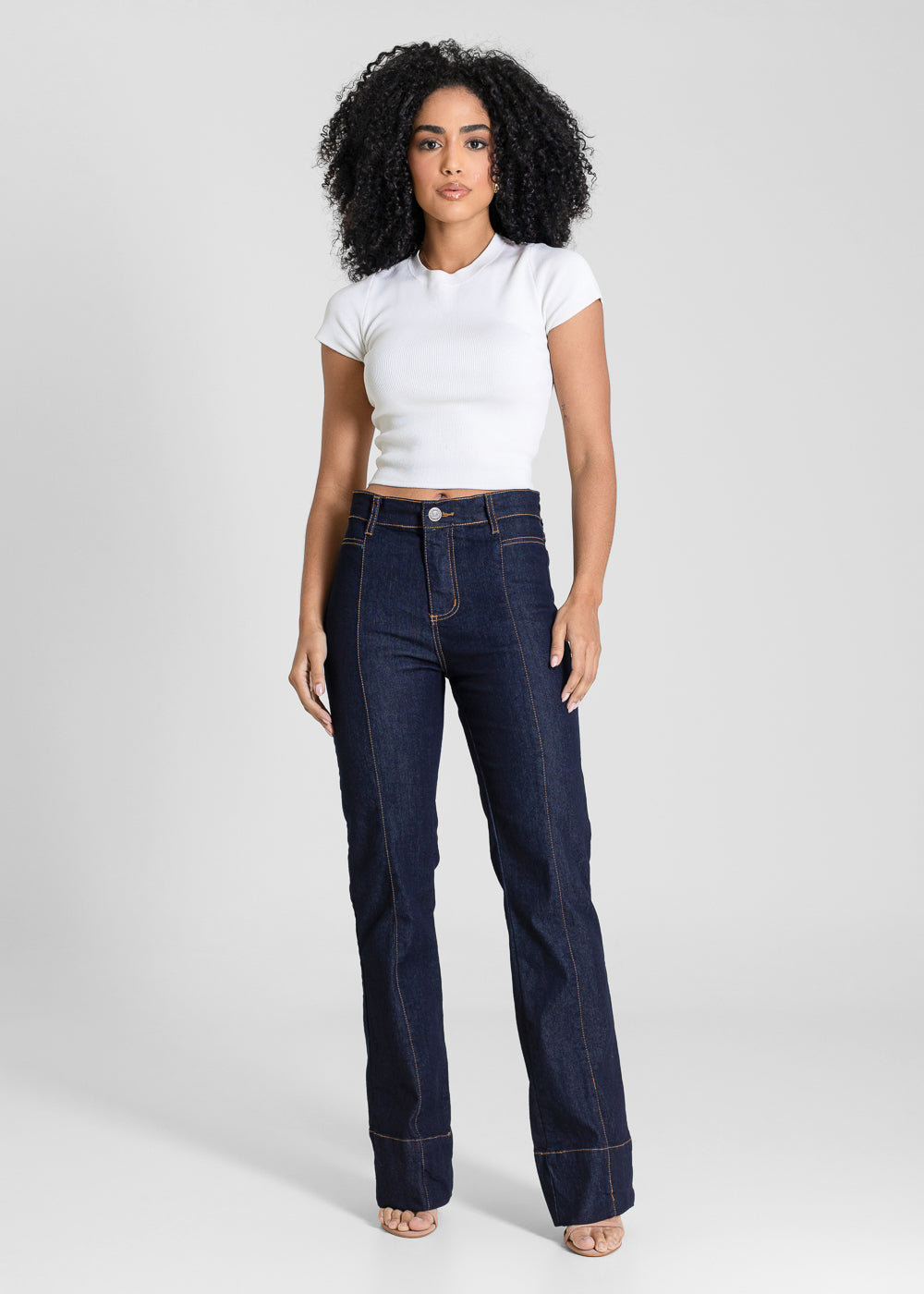 Calça Jeans Sawary Boot Cut - 283668 AZUL