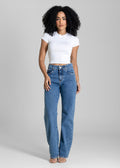 Calça Jeans Sawary Reta - 283700 AZUL