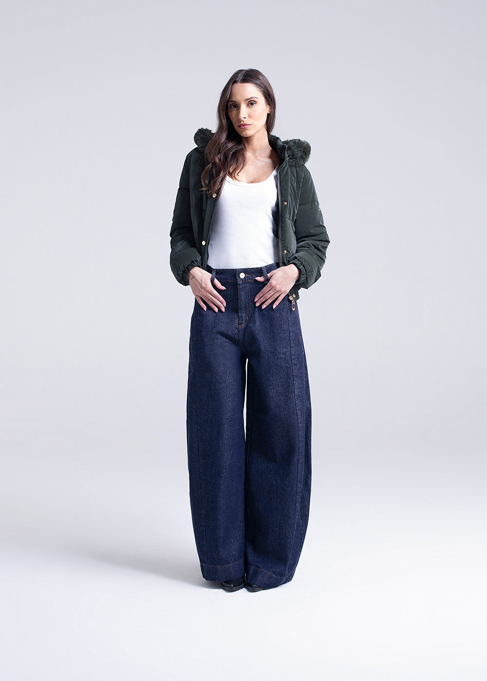 Jaqueta Sawary Puffer - 283736 VERDE