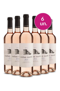 6 garrafas de vinho rosé Esteban Martín Granada, produto da Espanha, em pacote promocional