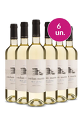 6 garrafas de vinho branco Esteban Martin, produto da Espanha, ideal para degustação e presentes