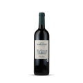 Garrafa de vinho tinto Château Marjosse, Grand Vin de Bordeaux, rótulo clássico com ilustração de château